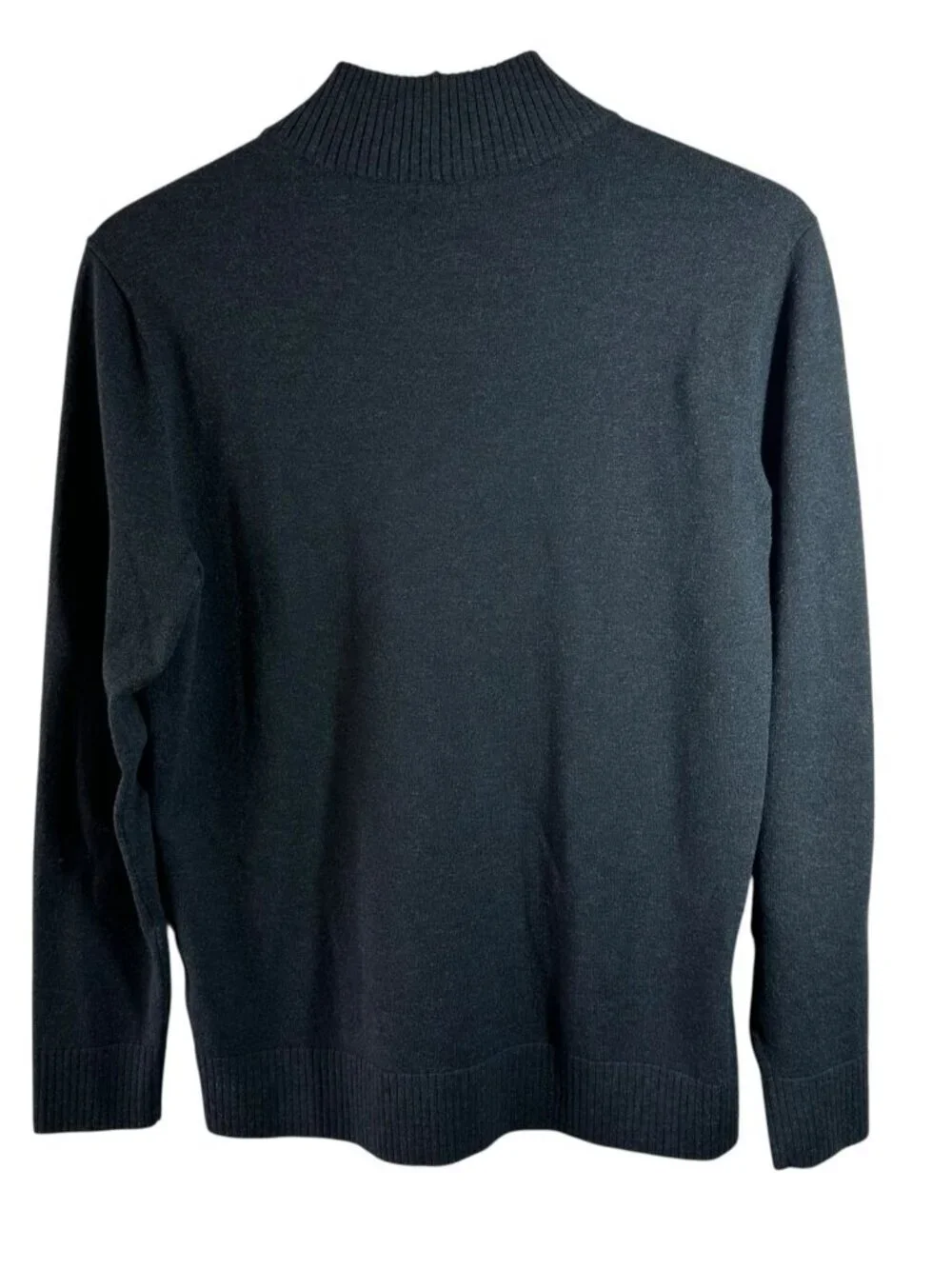 Smartwool Charcoal Gray 1/4 Zip Merino Wool Sweater Men's Size M